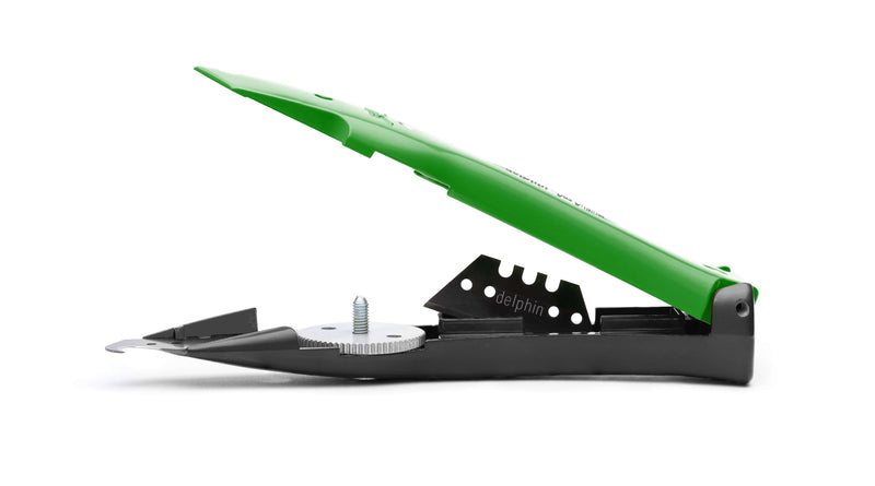 Afbeelding laden in Galerijviewer, Delphin®-03 - Matzwart/groen